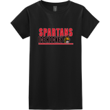Seacoast Spartans (Ice Hockey) Softstyle Ladies' T-Shirt