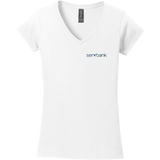 Servbank Softstyle Ladies Fit V-Neck T-Shirt