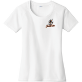 Danbury Hat Tricks Ladies PosiCharge Tri-Blend Wicking Scoop Neck Raglan Tee