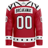 NJ Titans 2013 Goalie Jersey - Red - Kit