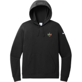 Delaware Ducks Nike Women's Club Fleece Sleeve Swoosh Pullover Hoodie