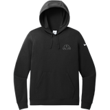 Igloo Jaguars Nike Women's Club Fleece Sleeve Swoosh Pullover Hoodie