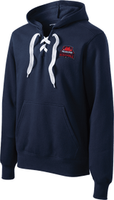Philadelphia Resistance Lace Up Pullover Hooded Sweatshirt